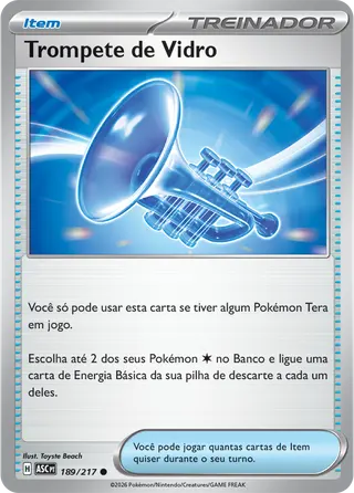 Carta Trompete de Vidro