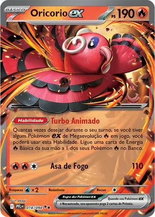Carta Oricorio ex