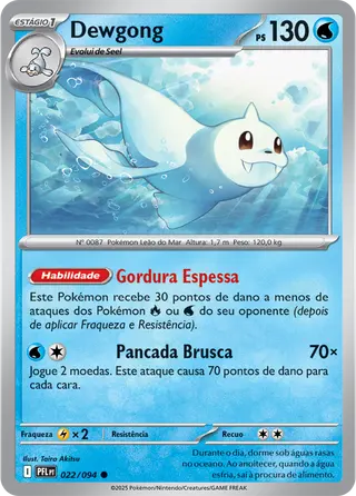 Carta Dewgong