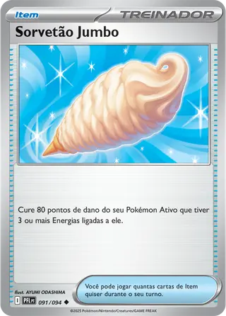 Carta Sorvetão Jumbo