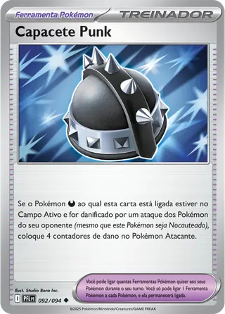 Carta Capacete Punk