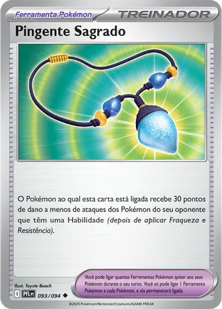 Carta Pingente Sagrado
