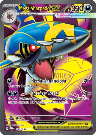 Carta Mega Sharpedo ex