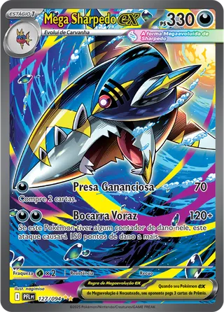 Carta Mega Sharpedo ex