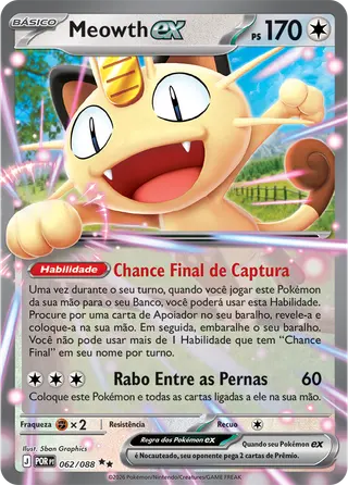 Carta Meowth ex