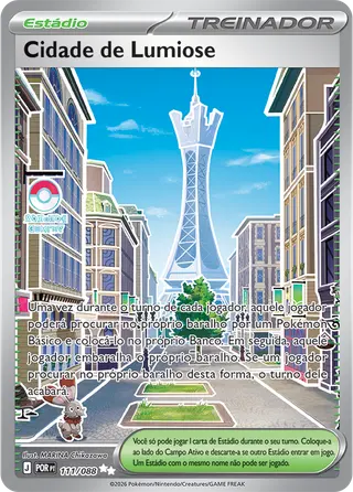 Carta Cidade de Lumiose