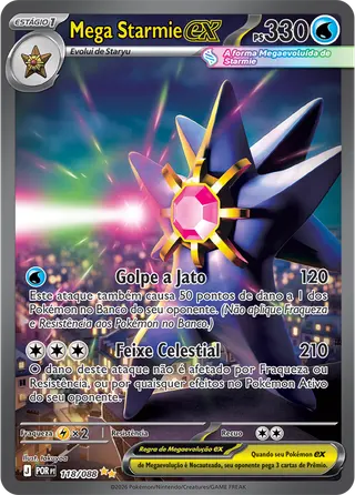 Carta Mega Starmie ex