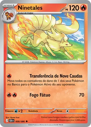 Carta Ninetales