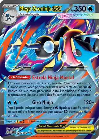 Carta Mega Greninja ex
