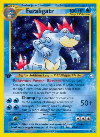 Carta Feraligatr