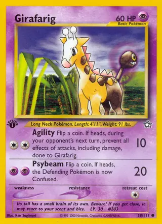 Carta Girafarig