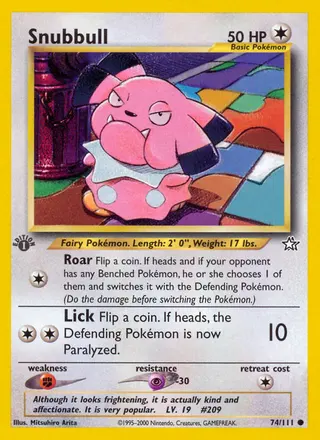 Carta Snubbull