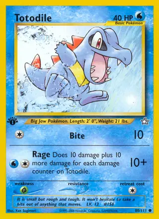 Carta Totodile