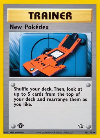 Carta New Pokédex