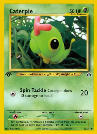 Carta Caterpie
