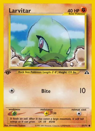 Carta Larvitar