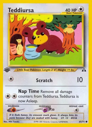 Carta Teddiursa