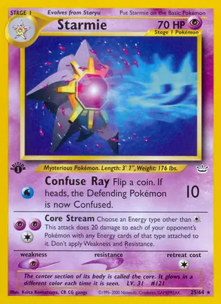 Carta Starmie