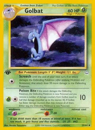 Carta Golbat