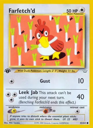 Carta Farfetch'd
