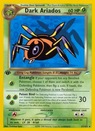Carta Dark Ariados