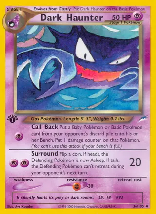 Carta Dark Haunter