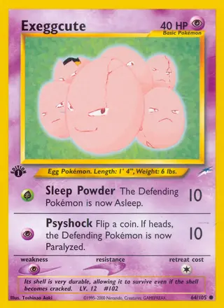 Carta Exeggcute
