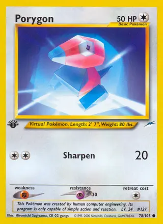 Carta Porygon