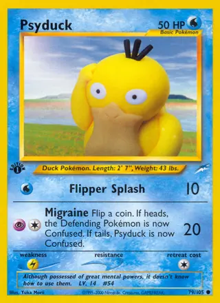 Carta Psyduck