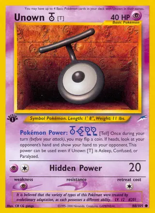 Carta Unown [T]