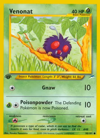 Carta Venonat