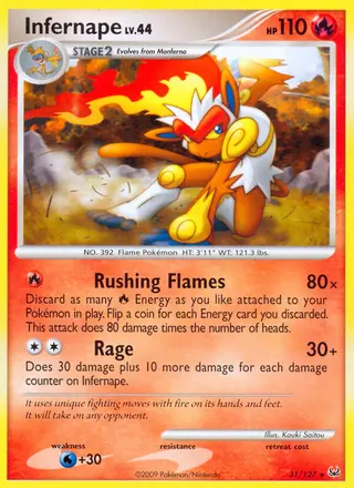 Carta Infernape