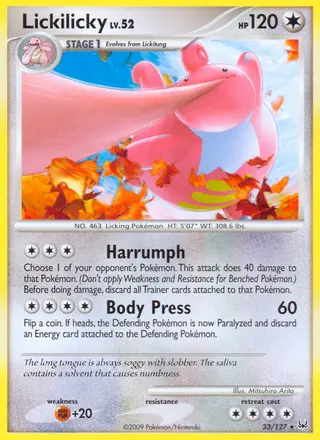 Carta Lickilicky