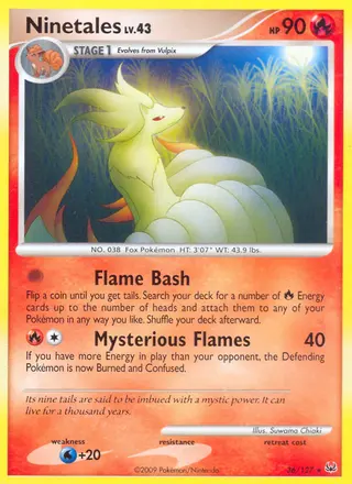 Carta Ninetales