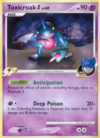 Carta Toxicroak G