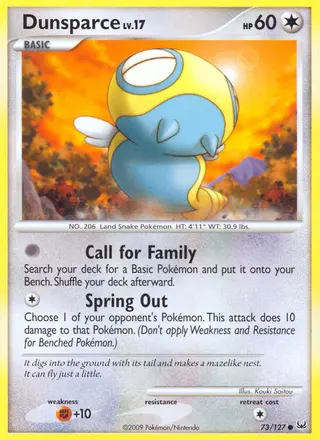 Carta Dunsparce