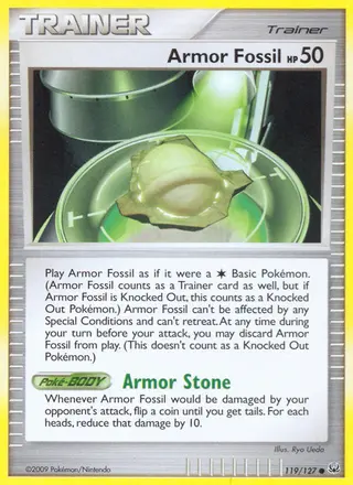 Carta Armor Fossil