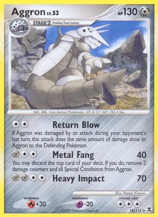Carta Aggron
