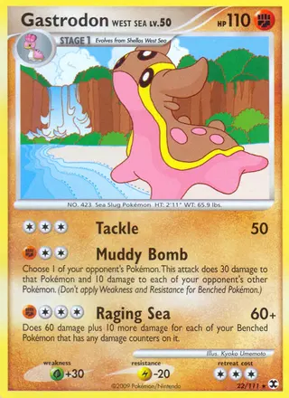 Carta Gastrodon West Sea