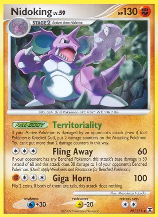 Carta Nidoking