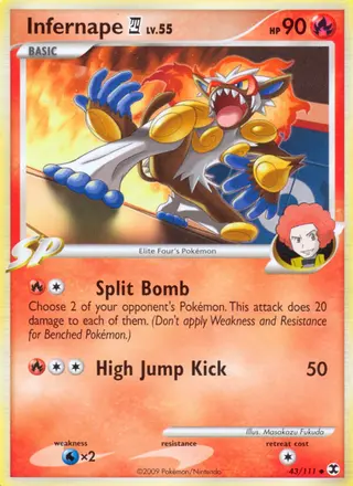 Carta Infernape 4