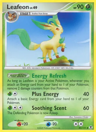 Carta Leafeon
