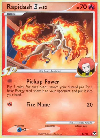 Carta Rapidash 4