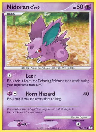 Carta Nidoran♂