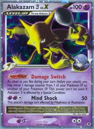 Carta Alakazam 4