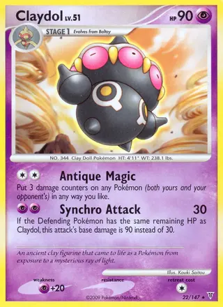 Carta Claydol