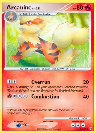 Carta Arcanine