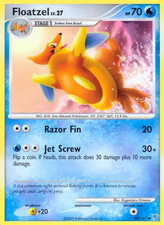 Carta Floatzel