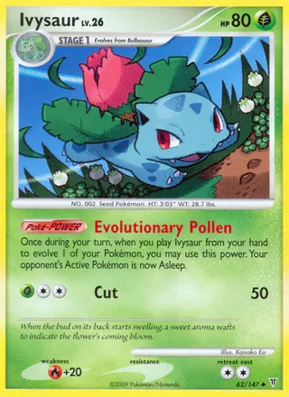 Carta Ivysaur