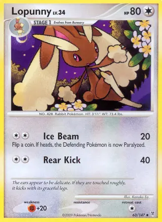 Carta Lopunny
